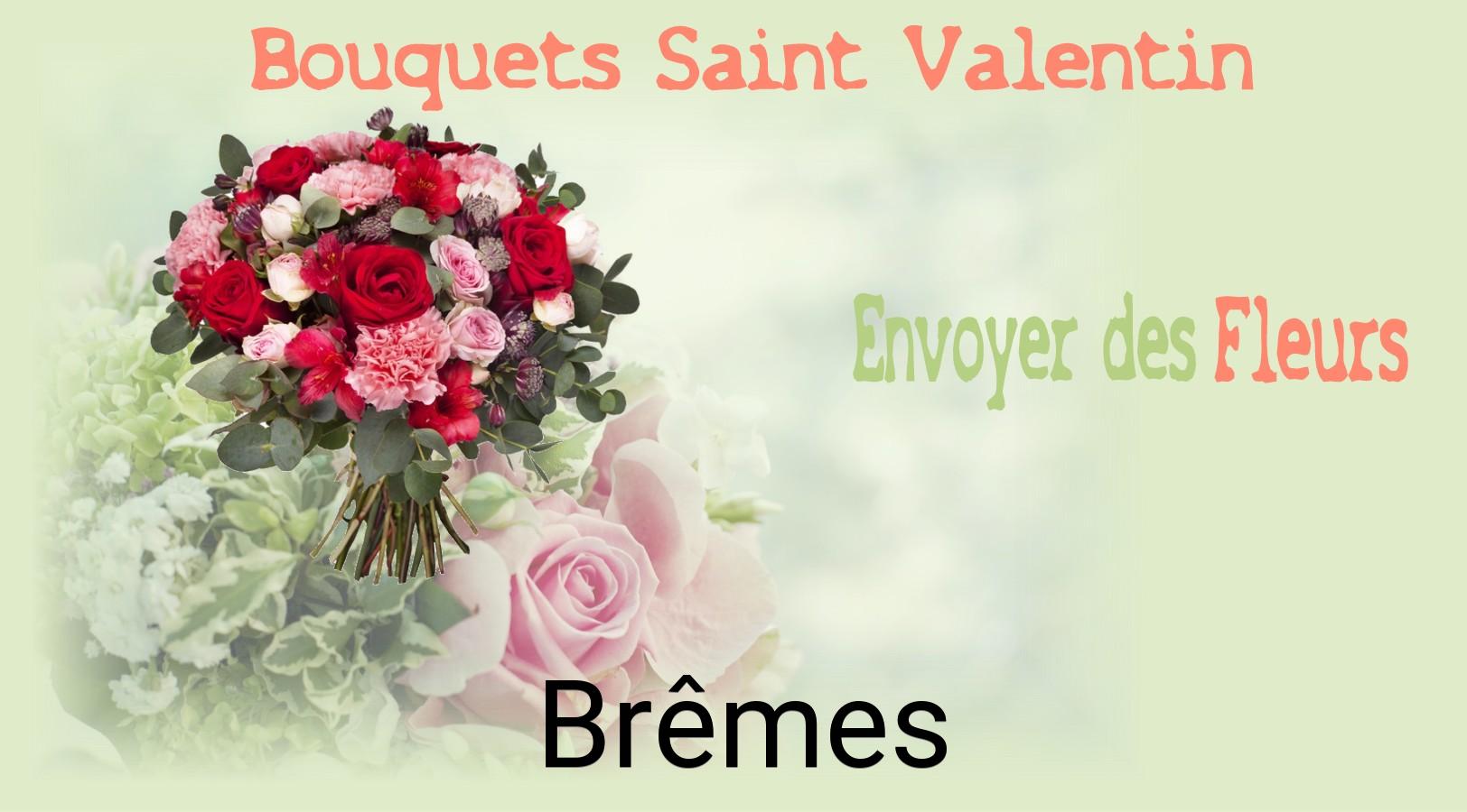 Roses de Saint-Valentin livrées à Brêmes